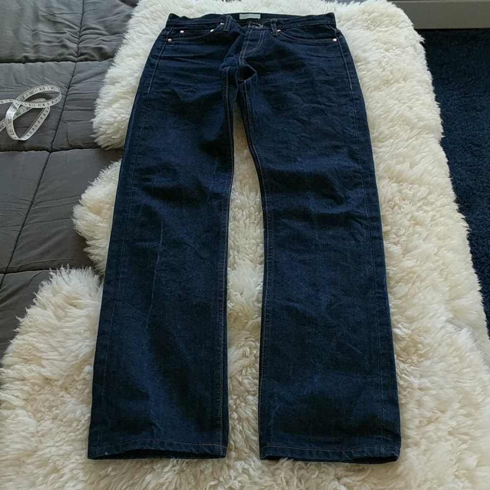 Unbranded Mens Selvedge UB201 Tapered 14.5oz Raw